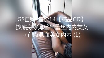 GS自购-售价14【精品CD】抄底身穿薄丝半蕾丝内内美女+有点混血美女内内 (1)