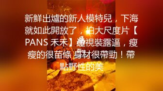 新鮮出爐的新人模特兒，下海就如此開放了，拍大尺度片【PANS 禾禾】透視裝露逼，瘦瘦的很苗條 身材很帶勁！帶點野性的美