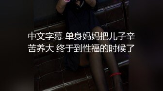 中文字幕 单身妈妈把儿子辛苦养大 终于到性福的时候了