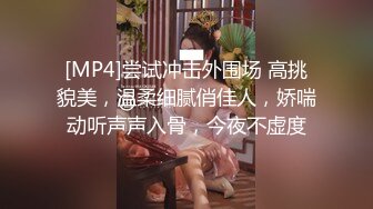 [MP4]尝试冲击外围场 高挑貌美，温柔细腻俏佳人，娇喘动听声声入骨，今夜不虚度