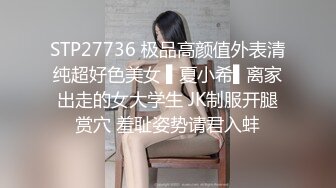 STP27736 极品高颜值外表清纯超好色美女 ▌夏小希▌离家出走的女大学生 JK制服开腿赏穴 羞耻姿势请君入蚌