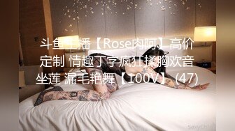 斗鱼主播【Rose肉阿】高价定制 情趣丁字疯狂揉胸欢音坐莲 漏毛艳舞【100V】 (47)