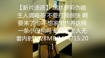 【新片速遞】 黑丝萝莉伪娘 主人请喝茶 不要打我很快 啊要来了 你不想家里也养这样一条小母狗吗 最后被主人无套内射 [628MB/MP4/15:20]