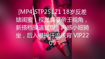 [MP4]STP25121 18岁反差婊闺蜜，视觉盛宴帝王视角，新搭档操逼猛哥，肉感小妞骑坐，后入爆操汗流浃背 VIP2209