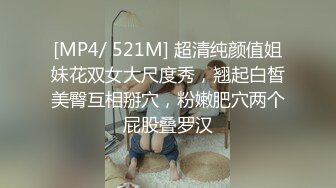 [MP4/ 521M] 超清纯颜值姐妹花双女大尺度秀，翘起白皙美臀互相掰穴，粉嫩肥穴两个屁股叠罗汉