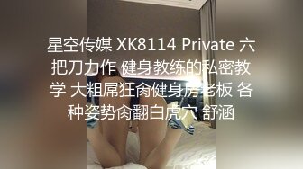 星空传媒 XK8114 Private 六把刀力作 健身教练的私密教学 大粗屌狂肏健身房老板 各种姿势肏翻白虎穴 舒涵